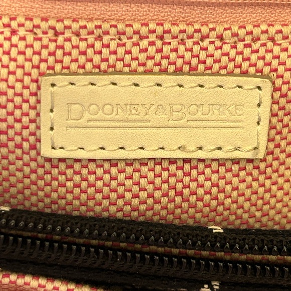 Dooney & Bourke Vintage Nautical Black &White Crossbody/Satchel Approx. 12x8x5 - Picture 16 of 16